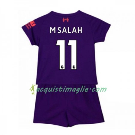 Divisa di Calcio Liverpool M Salah 11 Bambino Trasferta 2018/2019